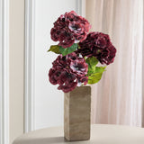 Vol Vintage Hortensia Boeket – Diep Bordeaux