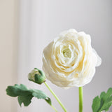 Luxe Ranunculus Bloem "Real Touch" - Wit