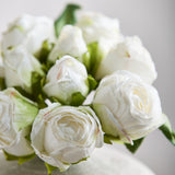 Mini Rozen Boeket - Wit
