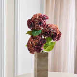 Vol Hortensia Boeket - Licht Bordeaux