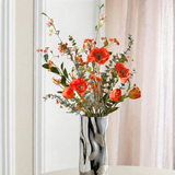 Oranje Wilde Bloemen Boeket